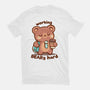 Working Beary Hard-Youth-Basic-Tee-TechraNova