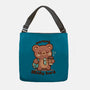 Working Beary Hard-None-Adjustable Tote-Bag-TechraNova