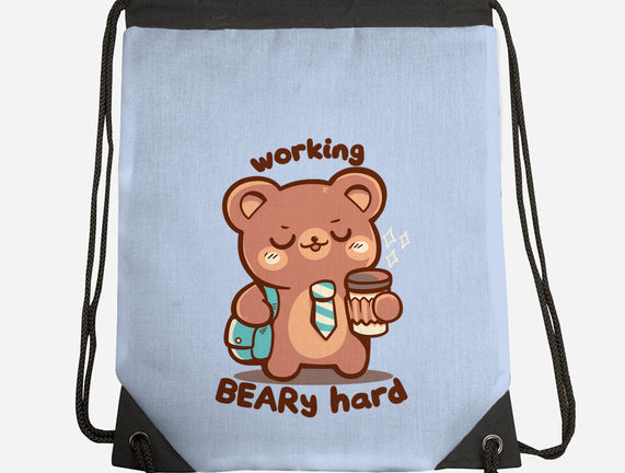 Working Beary Hard