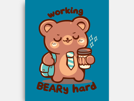 Working Beary Hard