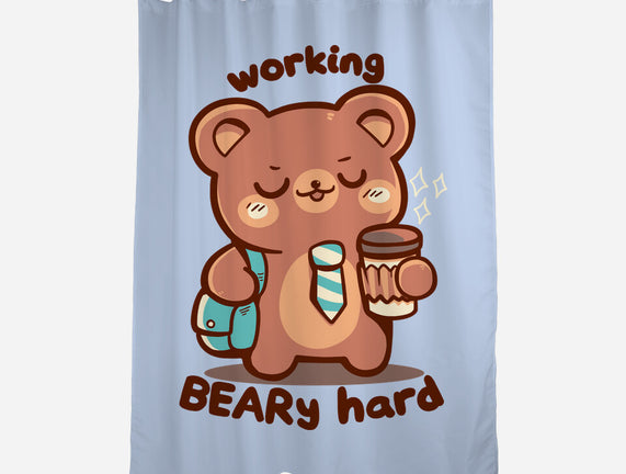 Working Beary Hard