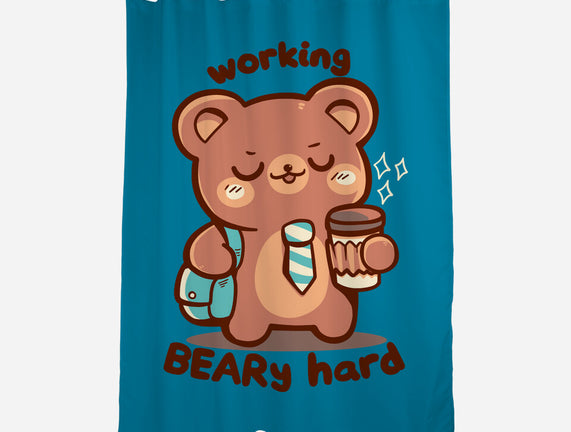 Working Beary Hard
