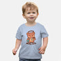 Working Beary Hard-Baby-Basic-Tee-TechraNova
