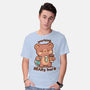 Working Beary Hard-Mens-Basic-Tee-TechraNova