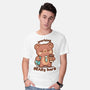 Working Beary Hard-Mens-Basic-Tee-TechraNova