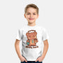 Working Beary Hard-Youth-Basic-Tee-TechraNova