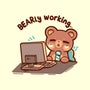Bearly Working-None-Mug-Drinkware-TechraNova