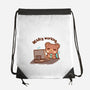 Bearly Working-None-Drawstring-Bag-TechraNova
