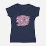 Into The Sunset-Womens-V-Neck-Tee-palmstreet