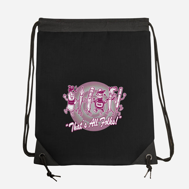 Into The Sunset-None-Drawstring-Bag-palmstreet