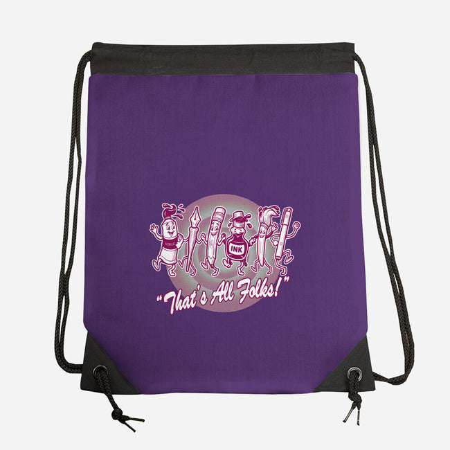 Into The Sunset-None-Drawstring-Bag-palmstreet