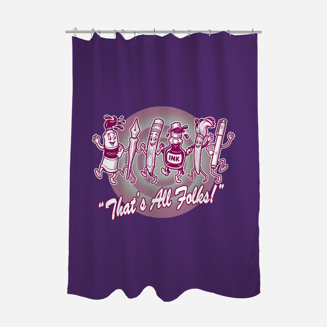Into The Sunset-None-Polyester-Shower Curtain-palmstreet