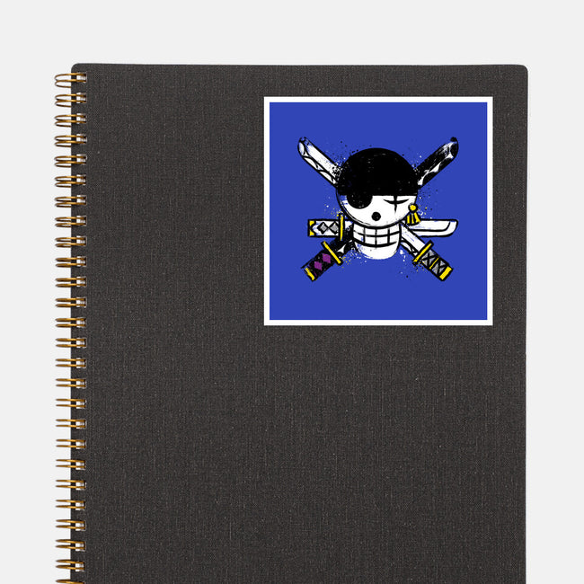 I Am A Pirate Hunter-None-Glossy-Sticker-DrMonekers