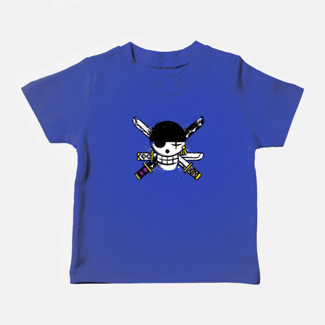 I Am A Pirate Hunter-Baby-Basic-Tee-DrMonekers