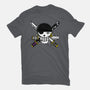 I Am A Pirate Hunter-Womens-Fitted-Tee-DrMonekers