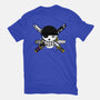I Am A Pirate Hunter-Womens-Basic-Tee-DrMonekers