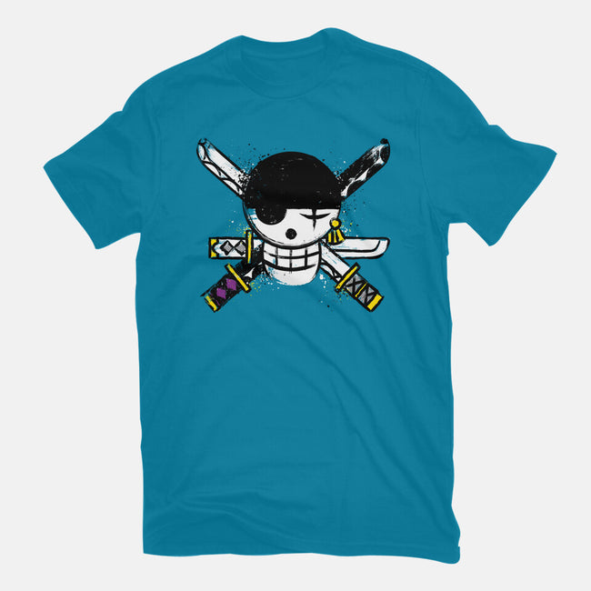 I Am A Pirate Hunter-Womens-Basic-Tee-DrMonekers