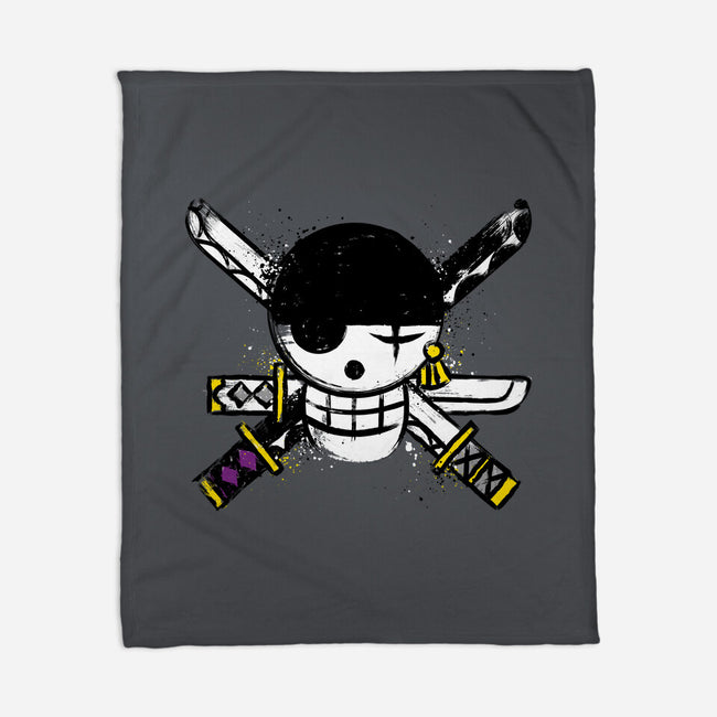 I Am A Pirate Hunter-None-Fleece-Blanket-DrMonekers