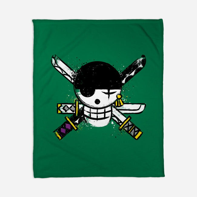 I Am A Pirate Hunter-None-Fleece-Blanket-DrMonekers