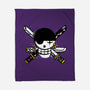 I Am A Pirate Hunter-None-Fleece-Blanket-DrMonekers