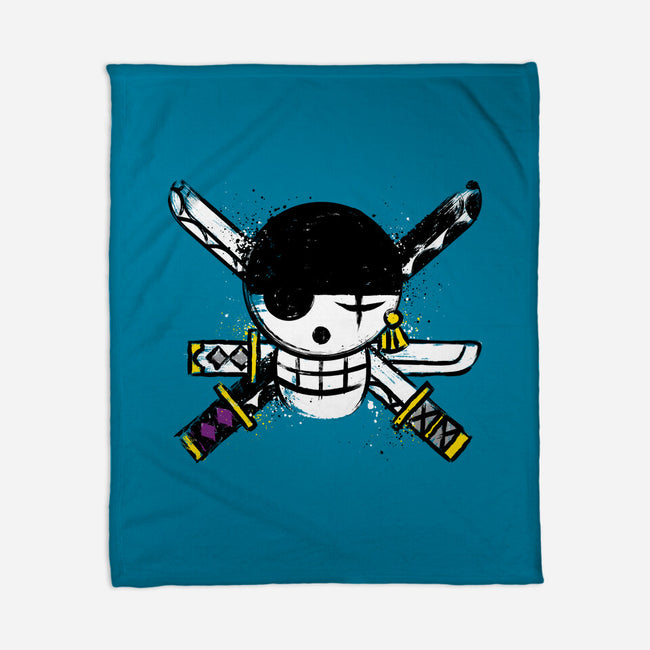 I Am A Pirate Hunter-None-Fleece-Blanket-DrMonekers