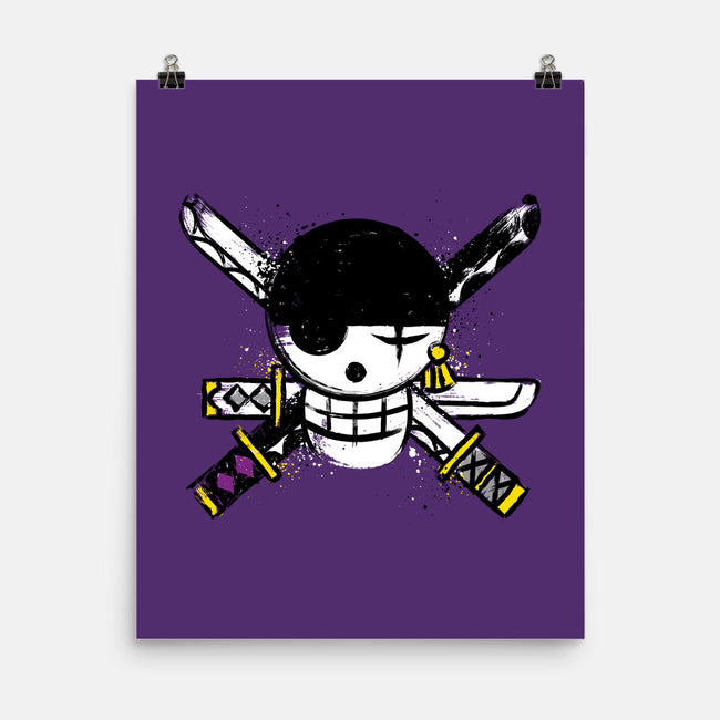 I Am A Pirate Hunter-None-Matte-Poster-DrMonekers