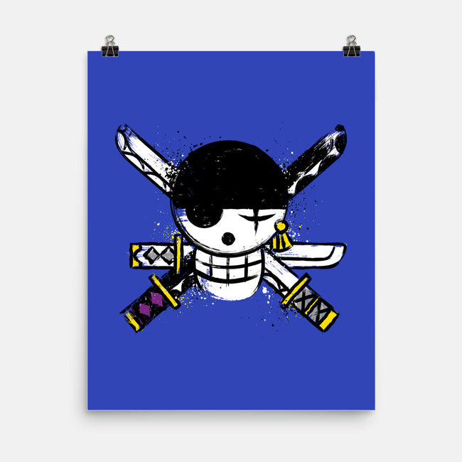 I Am A Pirate Hunter-None-Matte-Poster-DrMonekers