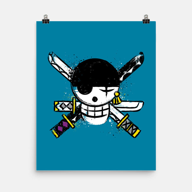 I Am A Pirate Hunter-None-Matte-Poster-DrMonekers