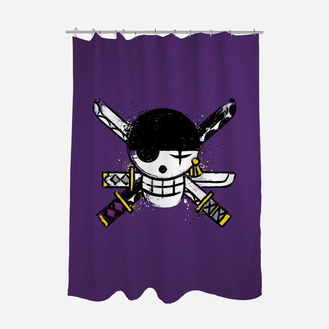 I Am A Pirate Hunter-None-Polyester-Shower Curtain-DrMonekers