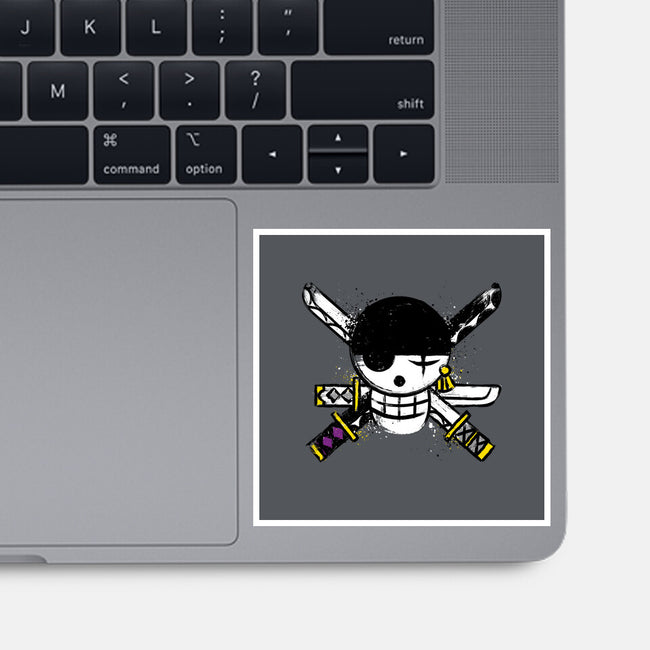 I Am A Pirate Hunter-None-Glossy-Sticker-DrMonekers