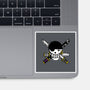 I Am A Pirate Hunter-None-Glossy-Sticker-DrMonekers
