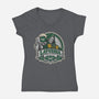 Latveria Imperial Stout-Womens-V-Neck-Tee-CarloJ1956