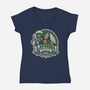 Latveria Imperial Stout-Womens-V-Neck-Tee-CarloJ1956