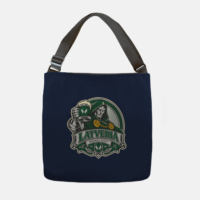 Latveria Imperial Stout-None-Adjustable Tote-Bag-CarloJ1956