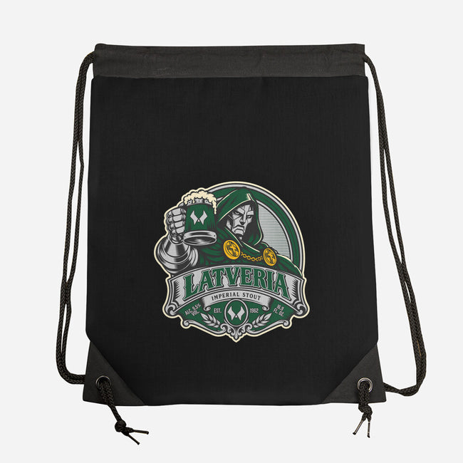 Latveria Imperial Stout-None-Drawstring-Bag-CarloJ1956