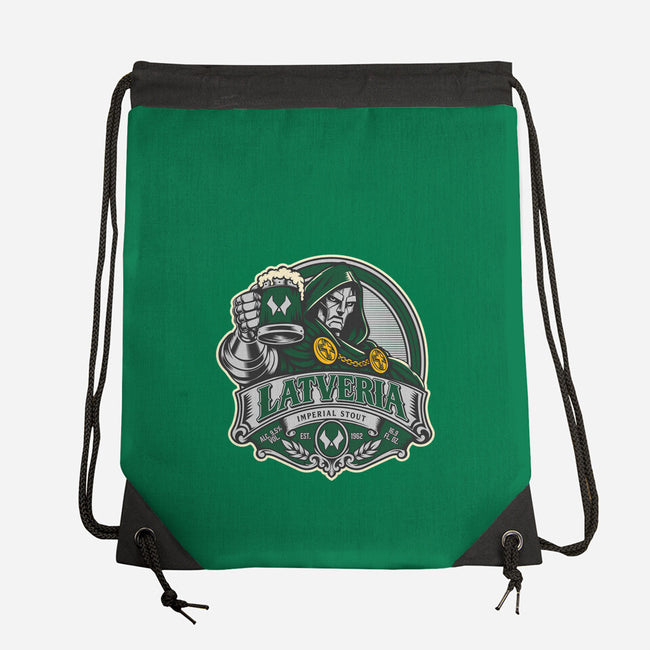 Latveria Imperial Stout-None-Drawstring-Bag-CarloJ1956