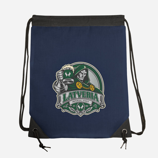 Latveria Imperial Stout-None-Drawstring-Bag-CarloJ1956