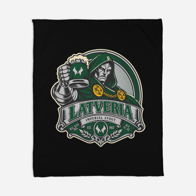 Latveria Imperial Stout-None-Fleece-Blanket-CarloJ1956