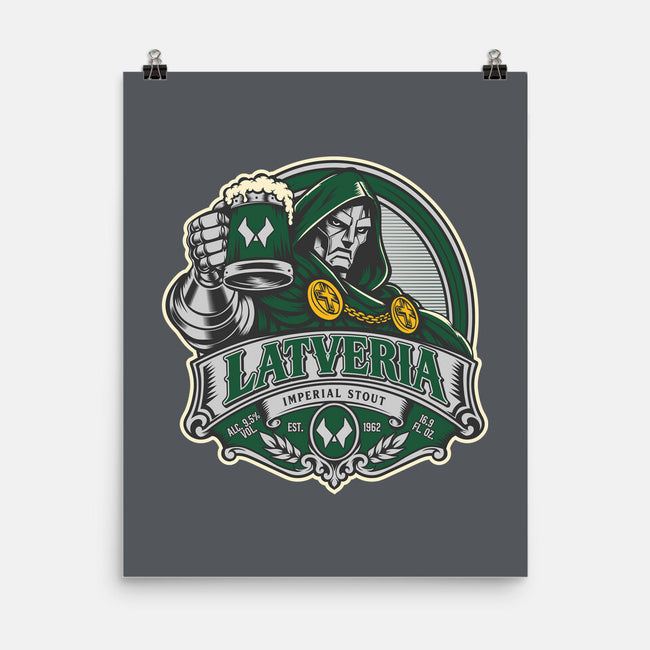 Latveria Imperial Stout-None-Matte-Poster-CarloJ1956