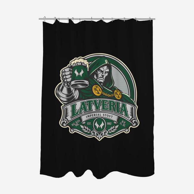 Latveria Imperial Stout-None-Polyester-Shower Curtain-CarloJ1956