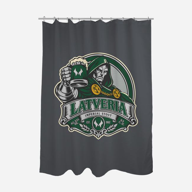 Latveria Imperial Stout-None-Polyester-Shower Curtain-CarloJ1956