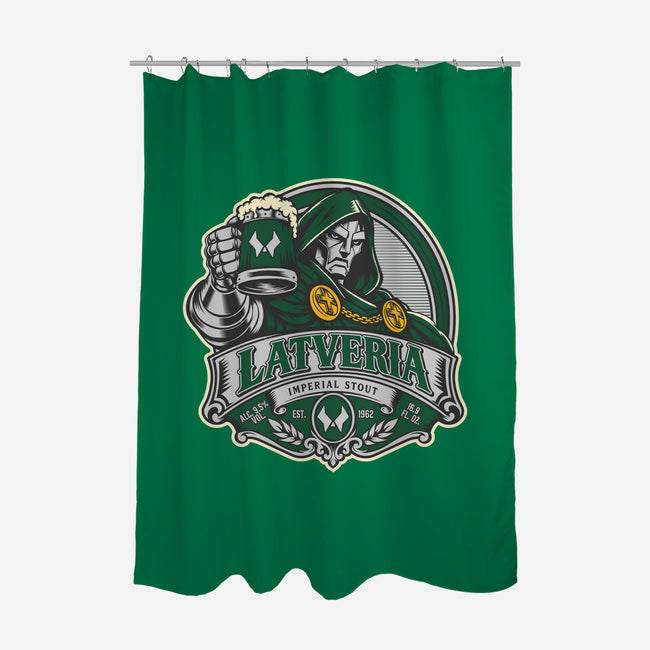 Latveria Imperial Stout-None-Polyester-Shower Curtain-CarloJ1956