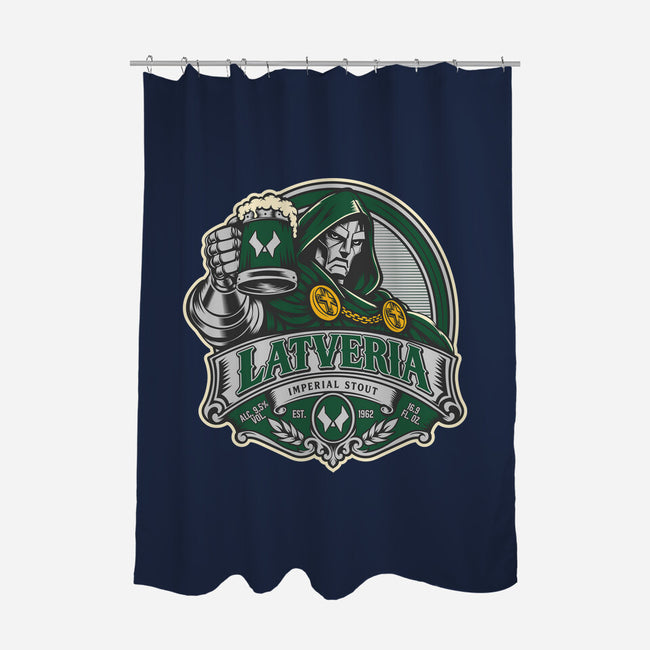 Latveria Imperial Stout-None-Polyester-Shower Curtain-CarloJ1956