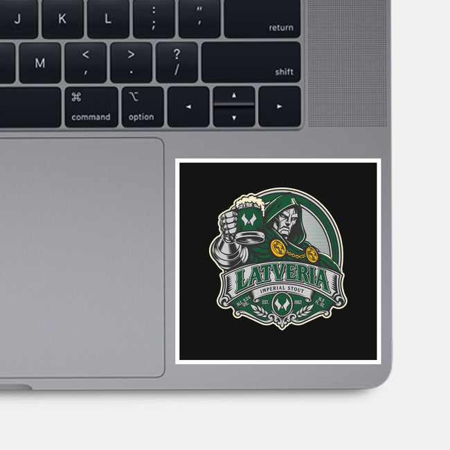 Latveria Imperial Stout-None-Glossy-Sticker-CarloJ1956