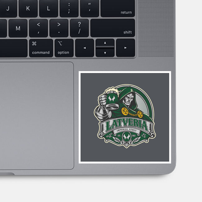 Latveria Imperial Stout-None-Glossy-Sticker-CarloJ1956
