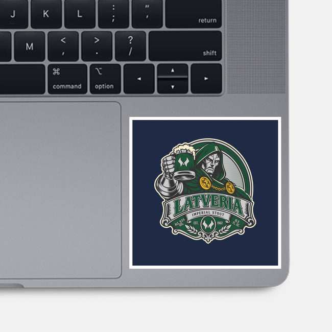 Latveria Imperial Stout-None-Glossy-Sticker-CarloJ1956