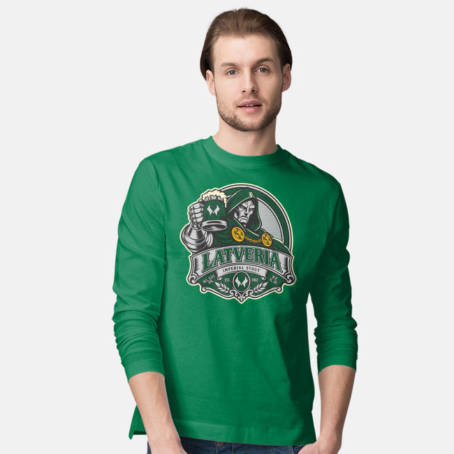 Latveria Imperial Stout-Mens-Long Sleeved-Tee-CarloJ1956