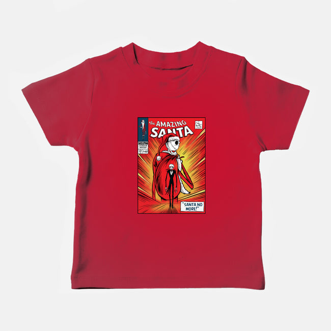 Amazing Santa-Baby-Basic-Tee-zascanauta