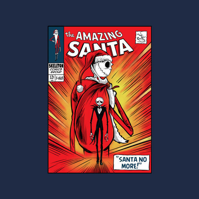 Amazing Santa-Unisex-Basic-Tee-zascanauta