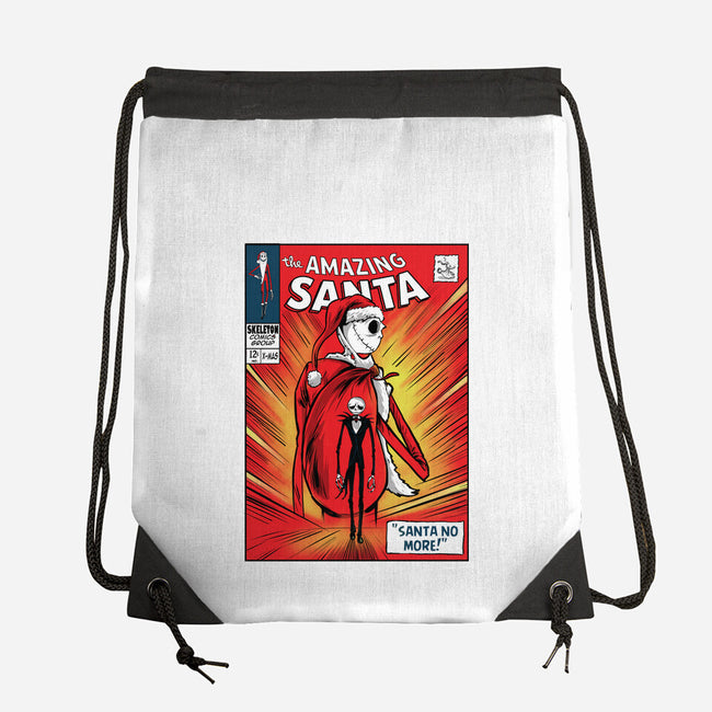 Amazing Santa-None-Drawstring-Bag-zascanauta